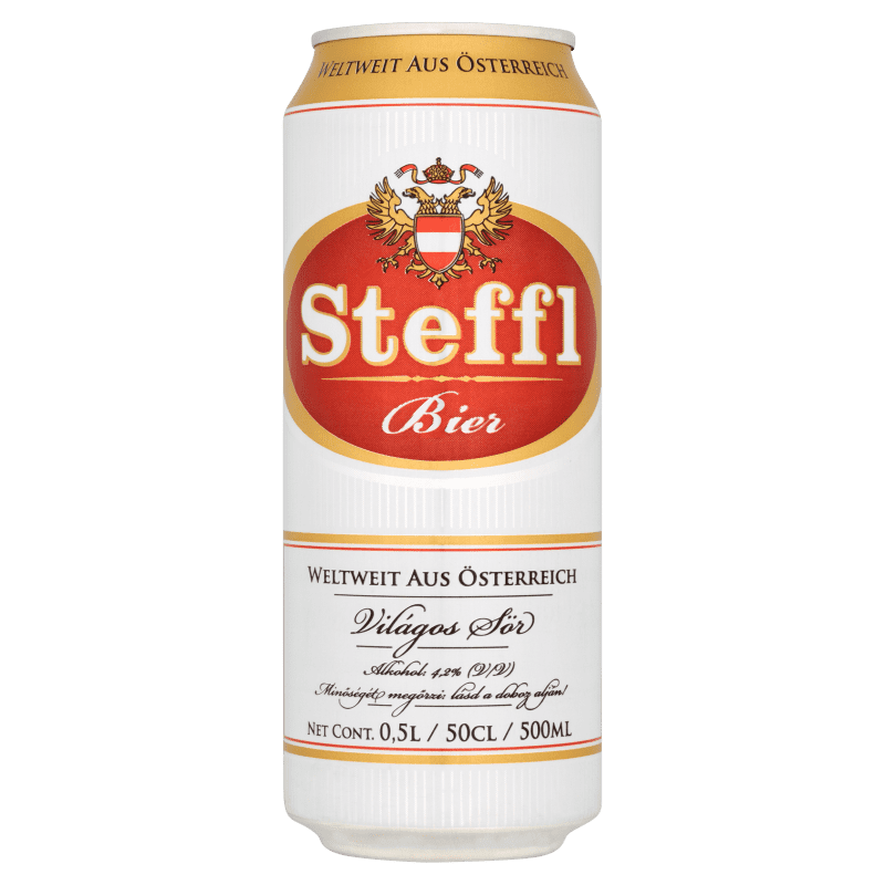 Steffl világos sör 0,5 l
